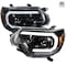 Spec-D Tuning 12-15 Toyota Tacoma Projector Headlights- Black, 2LHP-TAC12BK-TM 2LHP-TAC12BK-TM - alternate 1